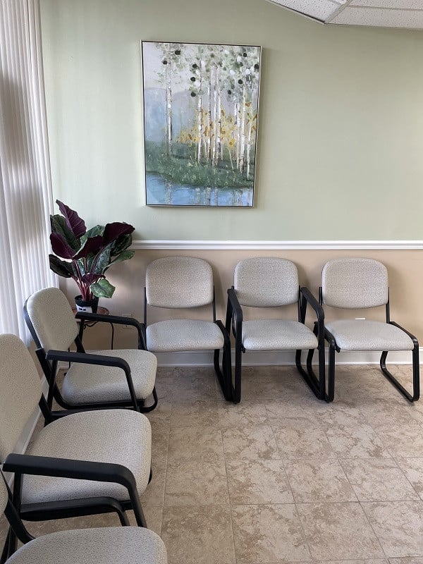 Office Tour waiting area 