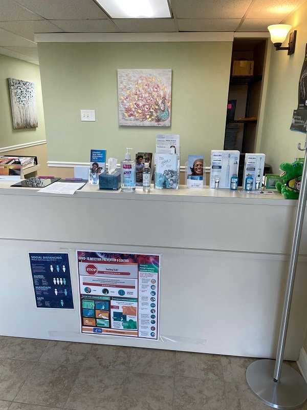 Office Tour front desk