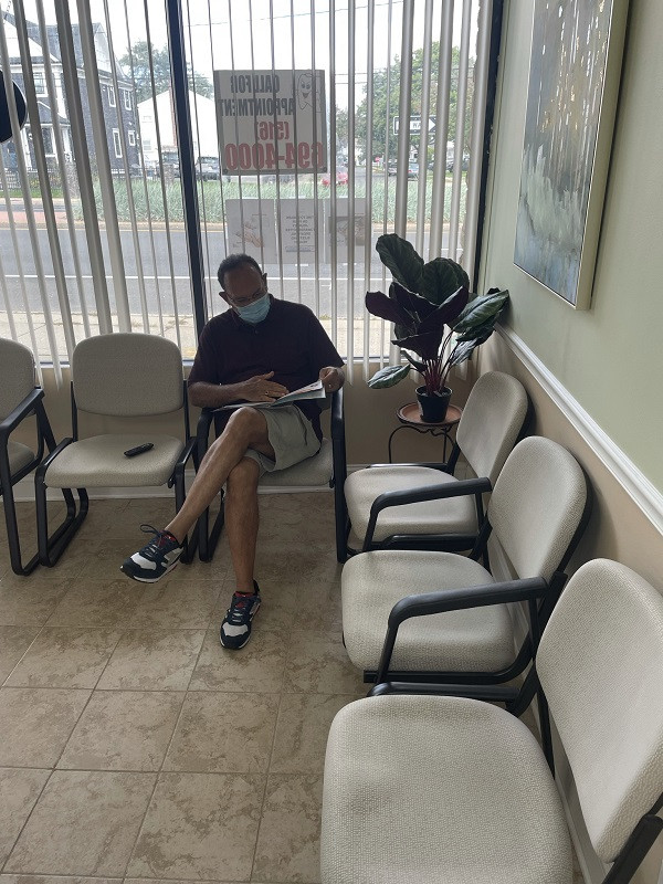 Office Tour waiting area 